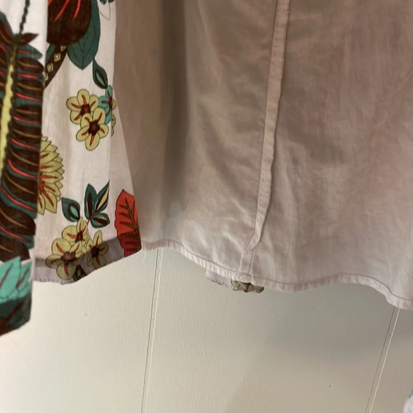 NY Collection floral flared Skirt - Picture 3 of 7